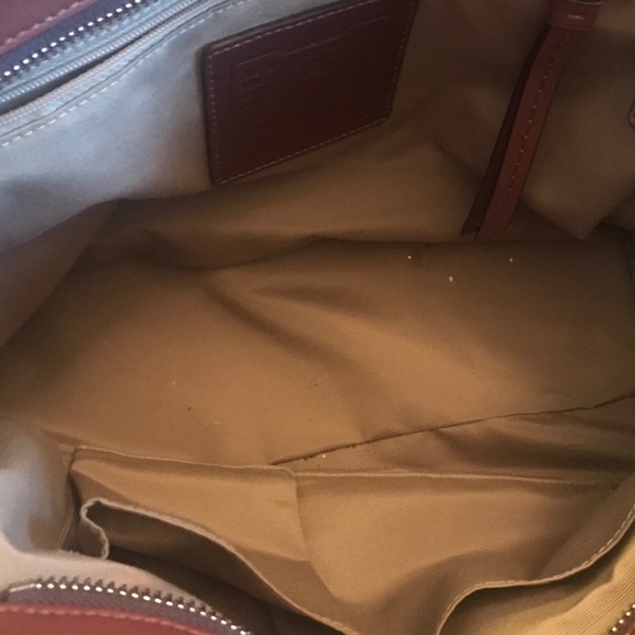 Brown Leather Coach Shoulder Bag - Picture 8 of 8